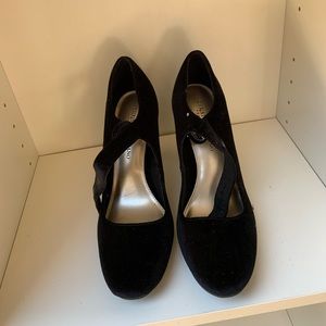Cristian Siriano black heels